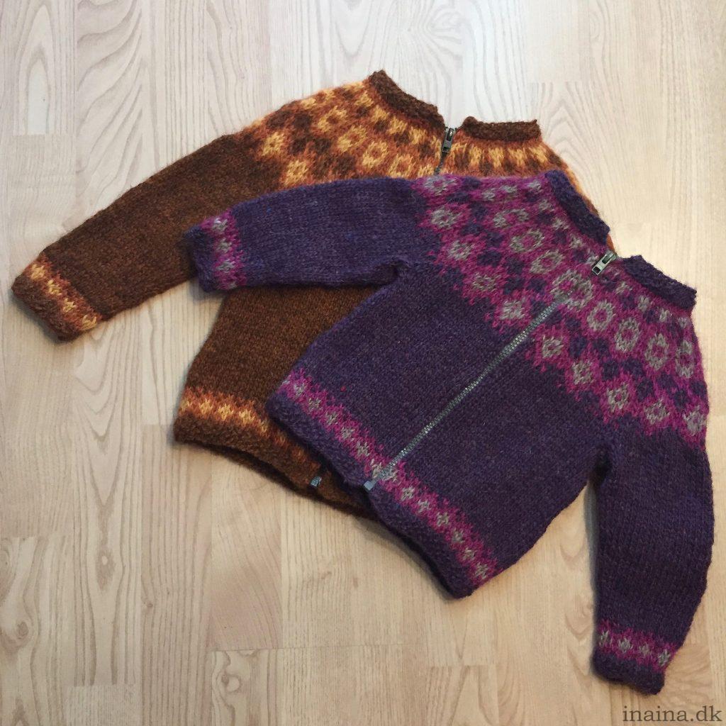 – Islandssweater med lynlås
